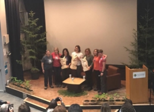 Speaker line-up at Women In Trees conference.